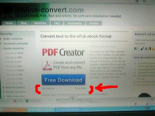 upload your document you want to convert to Epub